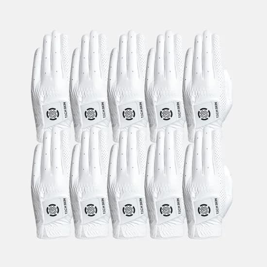 테크스킨 플렉스 핏 합피 스마트폰 터치 골프장갑 왼손 10장