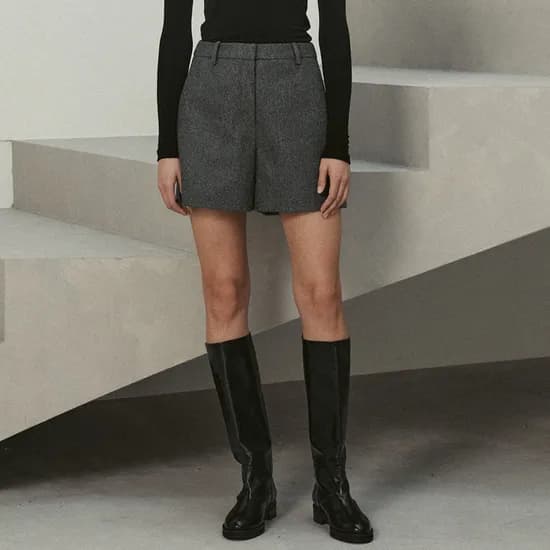 wool short pants charcoal 67,050원