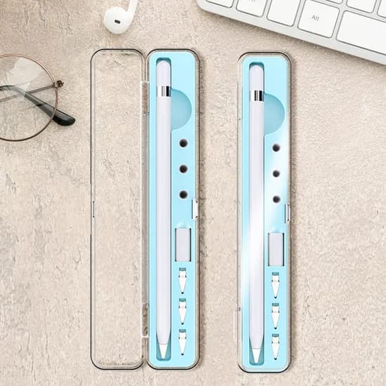 애플펜슬 2세대 1세대 케이스 투명 필통 아이패드 펜슬 보관함 파우치