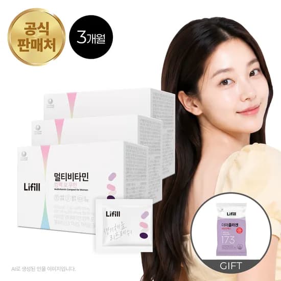 멀티비타민 컴팩 포 우먼 30포, 3개