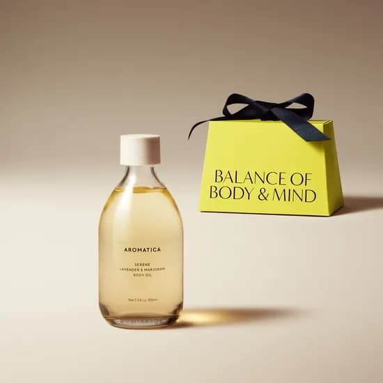 아로마티카 서렌 바디오일 100ML 라벤더향 바디케어 마사지 선물추천