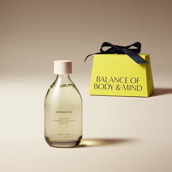 아로마티카 어웨이크닝 바디오일 100ML 프레쉬한향100ML 바디케어 마사지 선물추천