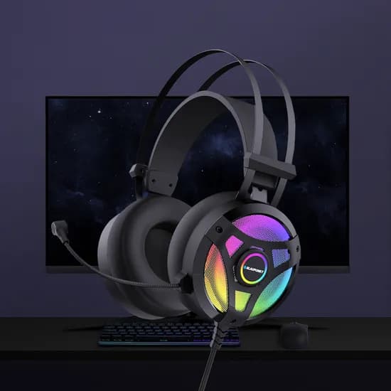 블라우풍트 게이밍헤드셋 컴퓨터 헤드셋 PC 유선 헤드폰 BLP-GM501KHT