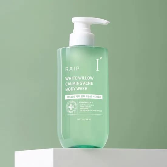 라입 흰버드나무 진정 등드름 바디워시 500ml 가드름 여드름 기능성 체취제거