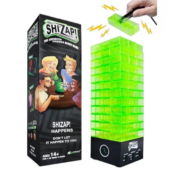 시잽 SHIZAP 파티 선물 짜릿한 전기젠가 보드게임