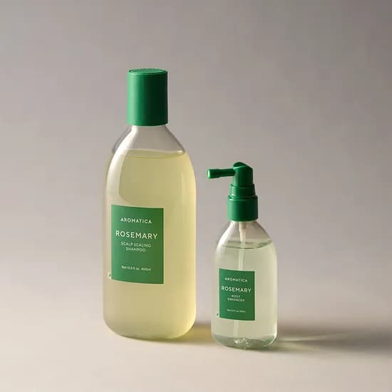 아로마티카 로즈마리 샴푸 400ml 두피토닉 100ml 세트