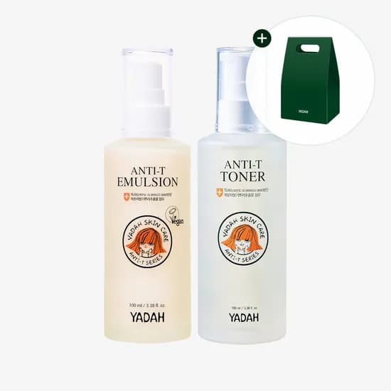 야다 안티티 데일리 루틴 2종(토너 100ml+에멀전 100ml)