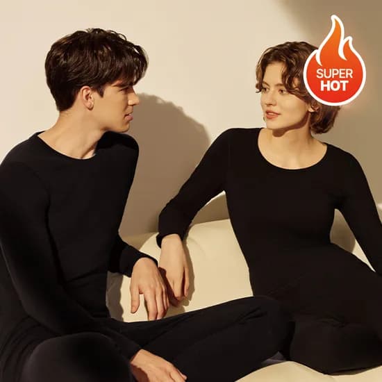 베일리화이트 원히트 여성내복 기모 발열 내의 여자 히트텍 200g
