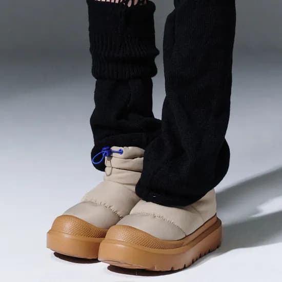 느쉐 큐폴라 양털 방한화 패딩 미들 부츠 5.5CM -NSW608SG