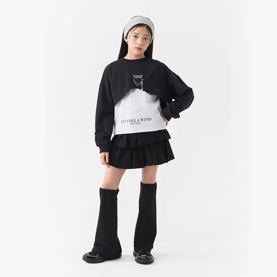 더데이걸 미니 쮸리 스커트 워머 셋트 TGWH25S01
