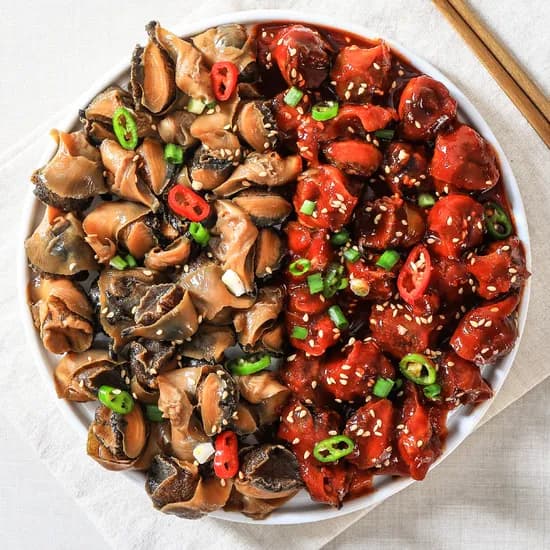 애담정 소라장 참소라장 참소라살 간장 양념 500g