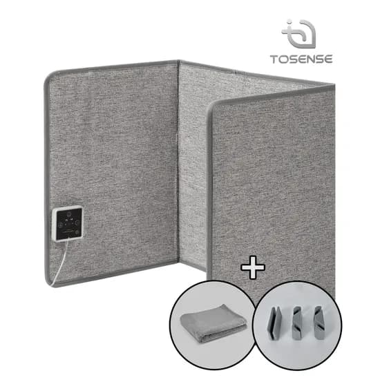 TOB-500 전기히터 히팅패드 발난로 사무실 파티션난로 100X50cm
