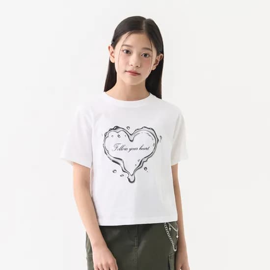 더데이걸 데일리 기본핏 반팔티 TGRP25302