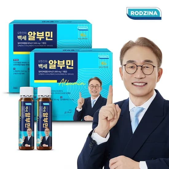 오한진 백세알부민 마시는 액상 알부민 먹는 단백질 1개월분 30개입 2개