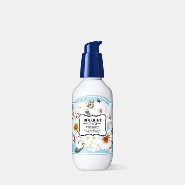 부케가르니 글로우 퍼퓸드 헤어세럼 헤어에센스 100ml 베이비파우더 향