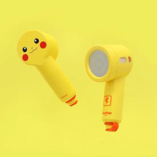포켓몬 피카츄 여행용 필터 샤워기 헤드 베트남 유럽 녹물제거