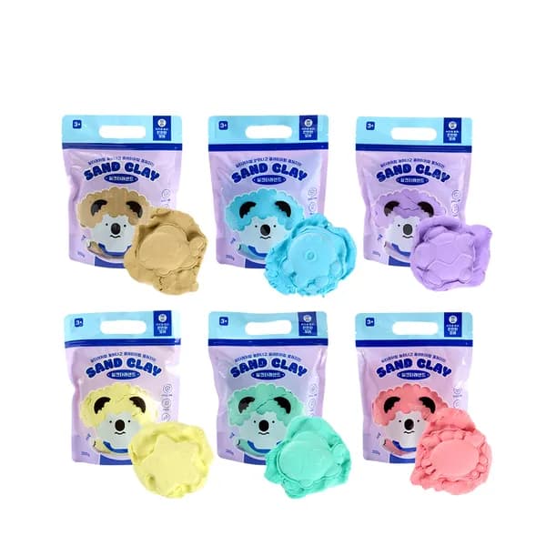 아트스쿨 실크타래샌드 300g 샌드클레이 말랑이