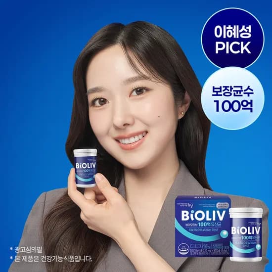 바이오리브 100억 생존 유산균 30캡슐, 1개