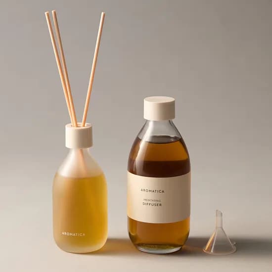 아로마티카 메디테이팅 디퓨저 랍다넘 & 패츌리 본품 100ml 리필 200ml