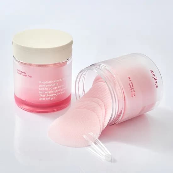에코글램 포어 베리 퍼스트 모공 토너 패드 200ml 60매 1개