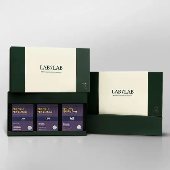 랩온랩 멜라가바닌 식물성 멜라토닌 5mg 프리미엄 선물세트