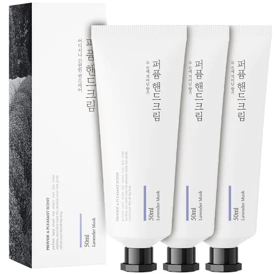 살림백서 퍼퓸 핸드크림 라벤더머스크 50ml 3개