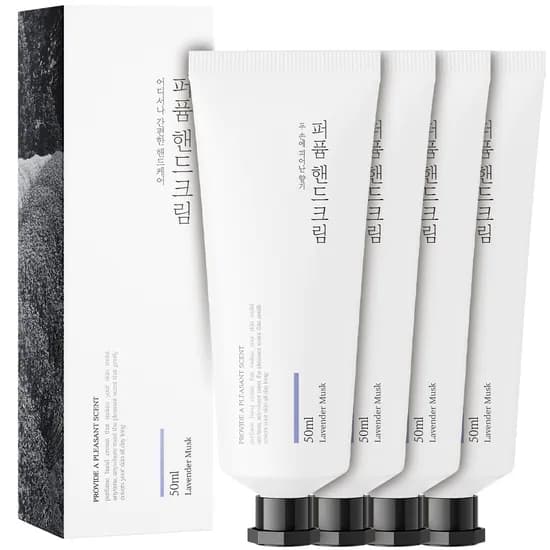 살림백서 퍼퓸 핸드크림 라벤더머스크 50ml 4개