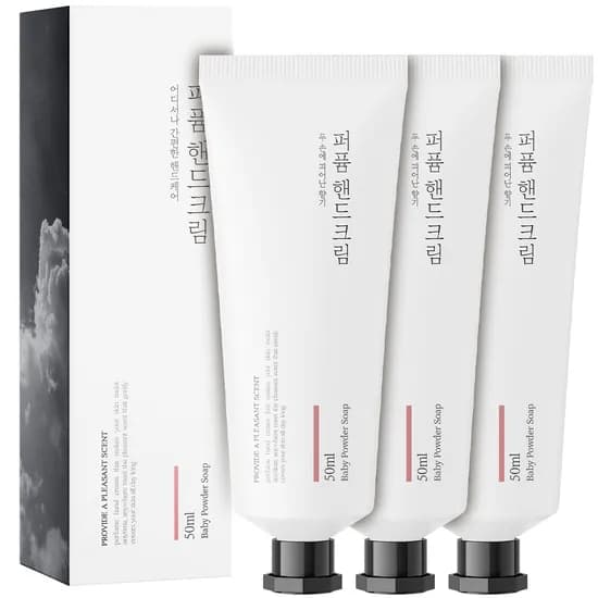 살림백서 퍼퓸 핸드크림 베이비파우더솝 50ml 3개 8,700원