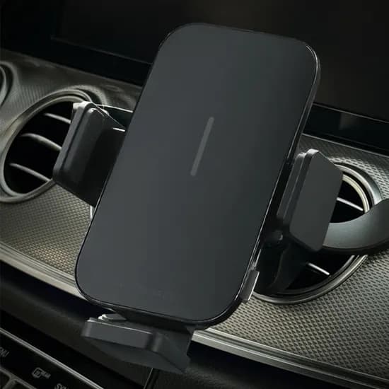 더존 맥세이프 호환 15W 차량용 고속 핸드폰 무선충전 거치대 TZ-C600
