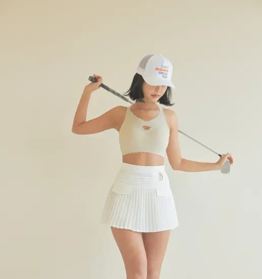 노와이어 스포츠 스윙브라 골프 이너웨어