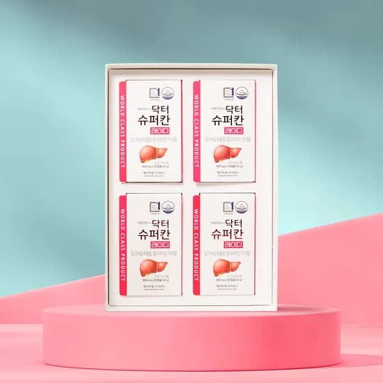 현빈 닥터슈퍼칸 밀크씨슬 레이디 800mg x 120캡슐 4개월분