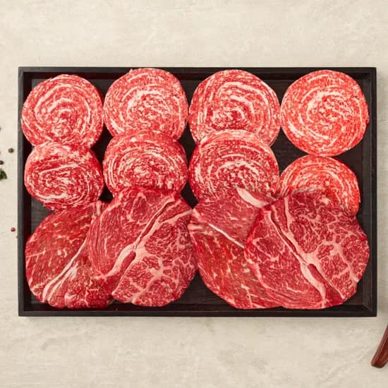 직원 불고기 한우 선물 세트 투뿔 소고기 설 추석 명절 패밀리 1.2kg 1개