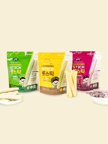 퓨어잇 유기농 롱스틱 3봉 외 과일링 3봉 아이과자 11,900원