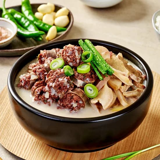 진국 국물요리 진하고 깊은 순대국 든든한 한끼 간편조리 밀키트