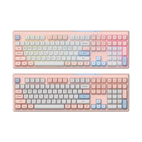긱스타 GK01 키보드 USB-C 사무용 게임용 핑크 멤브레인 핑크 16,900원