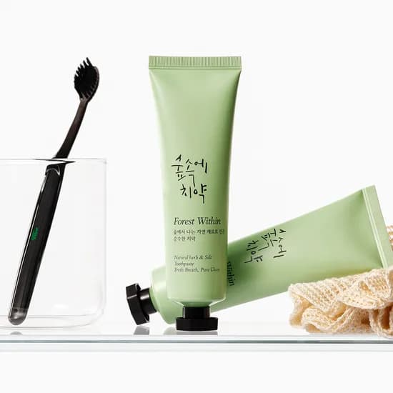 숲속에 치약 잇몸 소금 약초 케어 임산부치약 120g 5개