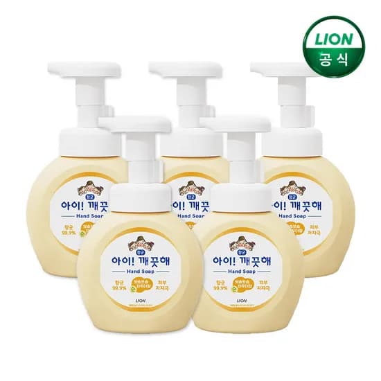 아이깨끗해 핸드워시 250ml 본품 순향 5개