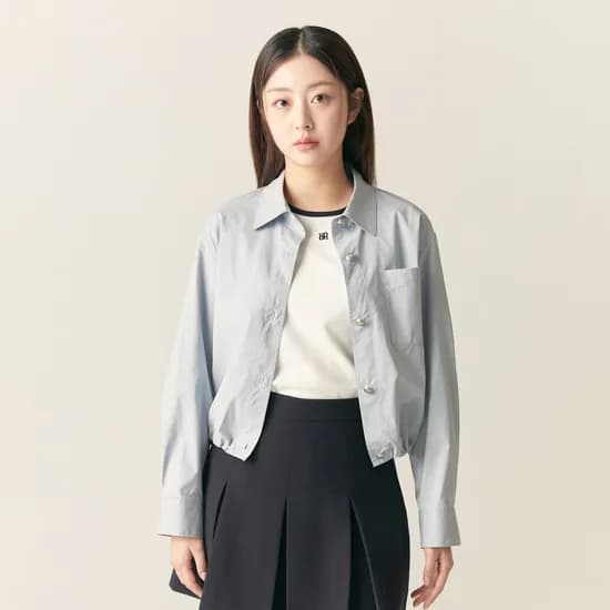 로엠 밴딩 셔츠 RMYWF23R16