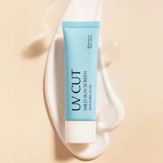 에네스티 유브이 컷 마일드 선스크린(SPF50+) 순한 선크림 50ml, 1개