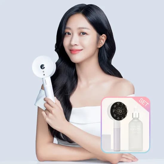 바디앤 조보아 헤어부스터 EMS 무선 LED 두피마사지기 디바이스+앰플 세트