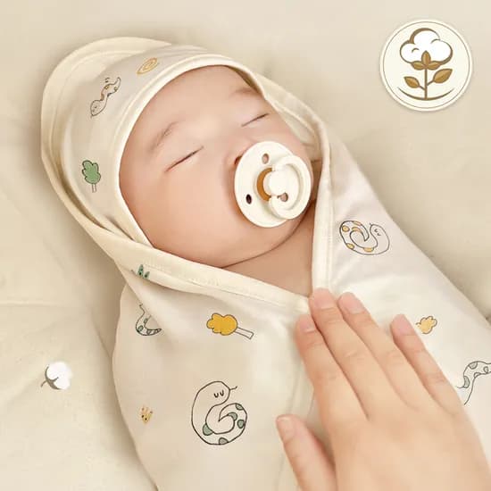 이키 오가닉 아기 신생아 조리원 속싸개 벰띠