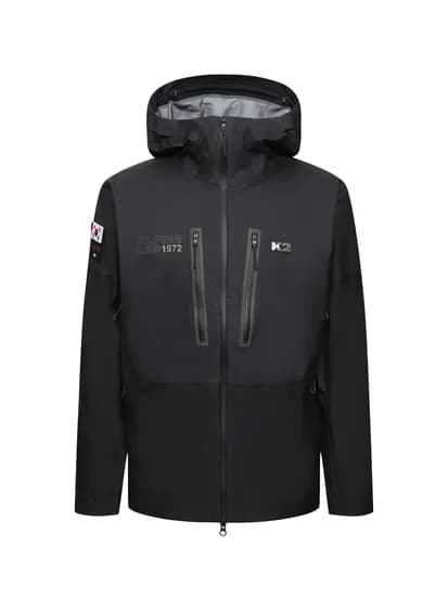 K2 남성 ALP 파이오니어 PIONEER 고어 3L 방수 자켓 Charcoal KMP25701C8