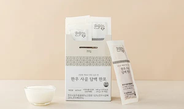 한우 사골 담백 한포 스틱 3box 이유식 무첨가 엑기스 농축액 육수