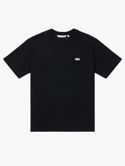 AIR MESH BOX LOGO TEE-BLACK