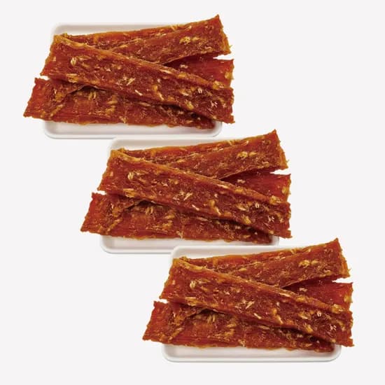 국내산 치블오트밀스틱 기호성 좋은 강아지수제간식 닭고기+오트밀+블루베리, 70g, 3개