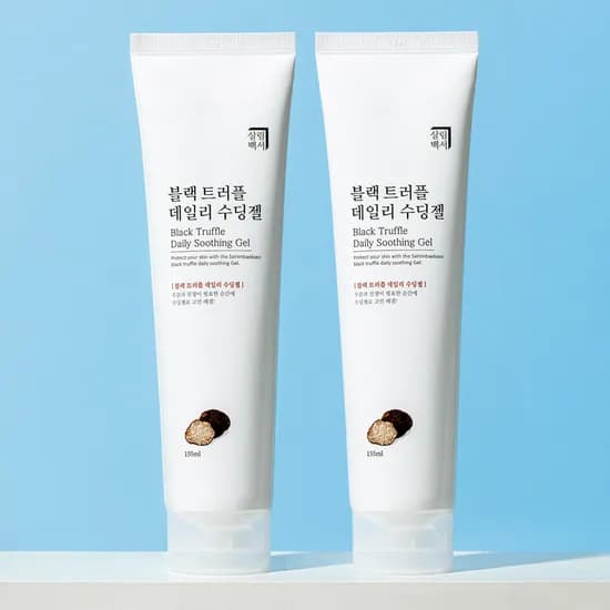 살림백서 블랙 트러플 데일리 수딩젤 155ml 4개