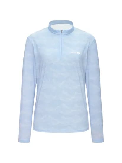 K2 여성 오싹 OSSAK ICEDUAL 긴팔 집업 W Sky BLUE KWM25216SB