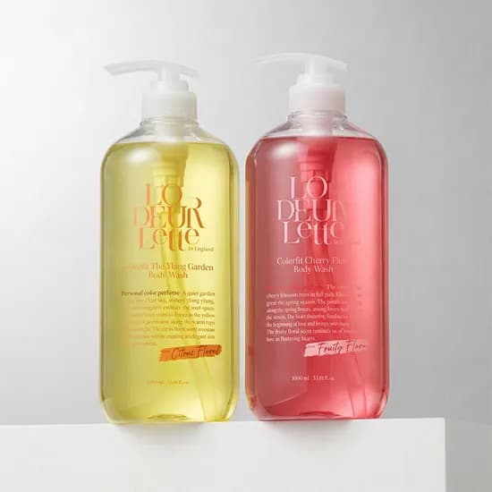로더렛 바디 케어 세트(바디워시 1000ml + 1000ml)