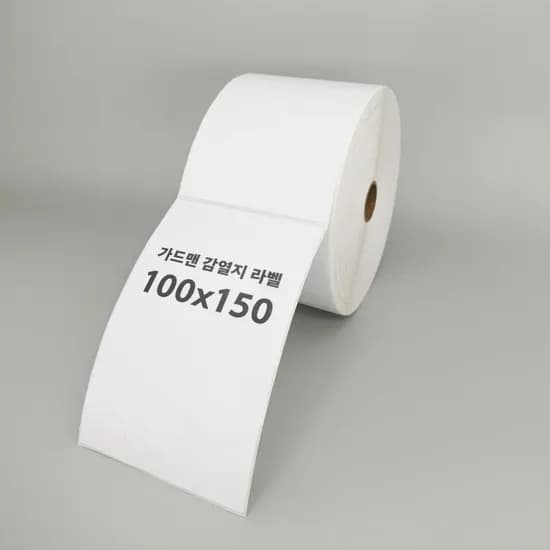 롤라벨 바코드라벨 감열 스티커 라벨지 100mm X 150mm 1000장