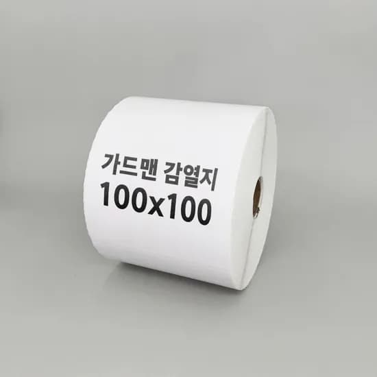 롤라벨 바코드라벨 감열 스티커 라벨지 100mm X 100mm 1000장